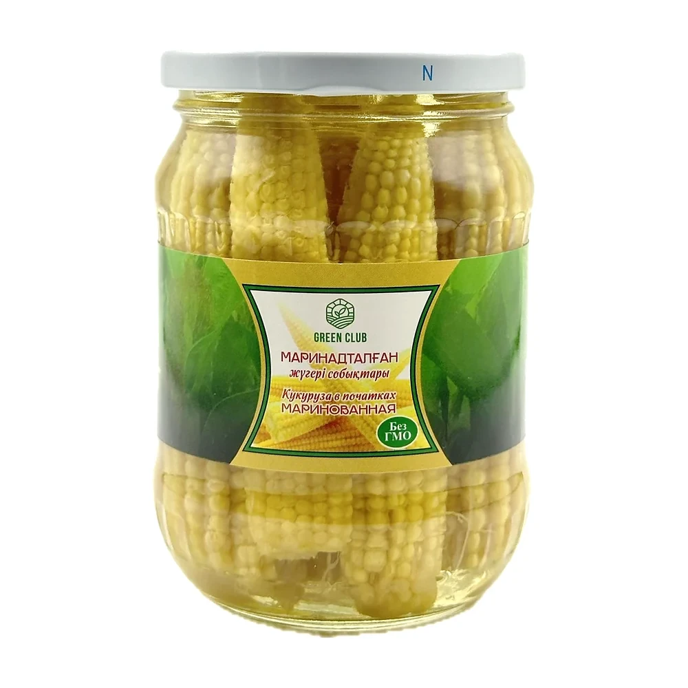 Початки кукурузные маринованные, 13–15 шт в банке